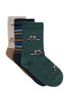 3-Pack Socks Patterned Minymo