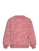 Sweatshirt Ls Aop Pink Minymo