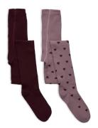 Stockings 2-Pack Purple Creamie