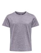 Onpcore Life On Ss Reg Tee Girls Purple Only Play