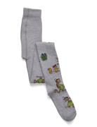Pettson & Findus Stockings Grey Melange Grey Geggamoja