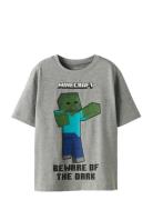 Nkmsumba Minecraft Ss Nreg Top Box Bfu Grey Name It