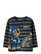 Nmmsofus Paw Ls Nreg Top Box Cplg Navy Name It