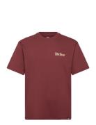 M Dickies Diner Tee Ss Red Dickies