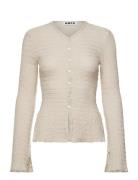 Paddock Jersey Ecru Wavey Jersey-38 Cream Hope