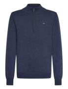 Freddy Half-Zip Sweater Navy Lexington Clothing