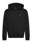 Lucas Organic Cotton Logo Hoodie Black Lexington Clothing