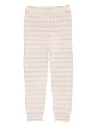 Merino Classic Rib Leggings W. Drawstrings Pink Copenhagen Colors