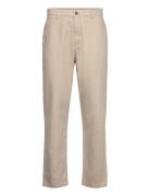 Wide Fit Twill Pants Beige Lindbergh