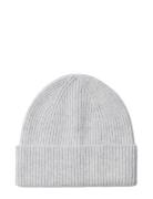 Slhmason Merino Wool Beanie Noos Grey Selected