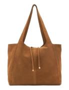 Suede Shopper Bag Brown Mango