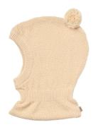 Knitted Balaclava Pomi Cream Wheat