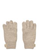 Finger Gloves Bobbe Beige Wheat