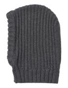Knitted Balaclava Woolao Grey Wheat