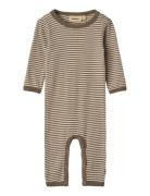 Wool Jumpsuit L/S Haven Beige Wheat