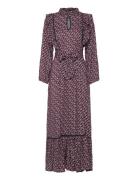 Sannill Maxi Dress Ls Black Lollys Laundry