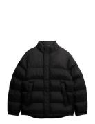 Non Hooded Tech Padded Jkt Black Superdry