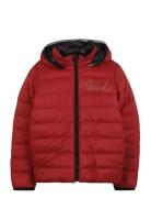 Reversible Puffer Jacket Red BOSS