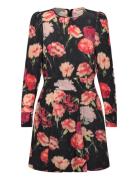 Viscose Mini Dress Black By Ti Mo