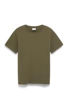 Stretch Cotton Tee Green Filippa K