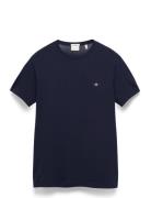 Slim Shield Ss T-Shirt Navy GANT