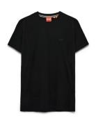 Vintage Logo Emb Tee Black Superdry