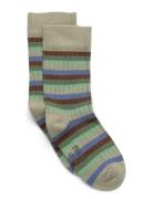 Minipop® Bamboo Multi Stripe Socks Green Minipop