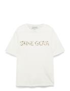 2243 Light Jersey, Short Sleeve T-S White STINE GOYA