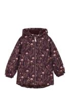 Snow Jacket Aop Purple Minymo