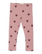 Leggings Rib Pink Creamie