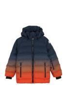 Ski Jacket - Quilt & Gradient Patterned Color Kids