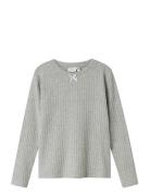 Nkfolene Ls Top Grey Name It