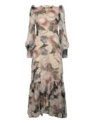 Organza Maxi Dress Grey By Ti Mo