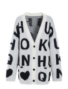 Jenny Knit Cardigan White Hunkøn
