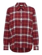 Onlwren Check Shirt Wvn Red ONLY
