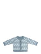 Cardigan, Ao Elephants, Merino Wool, Brown Blue Smallstuff