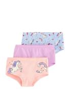 Hipster 3 Pack Unicorn Pink Lindex