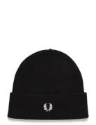 Classic Beanie Black Fred Perry