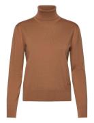 Ls Tnk Extrafine Merino Swtr 14G Brown Calvin Klein