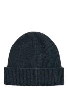 Wool Ribbed Beanie Grey GANT