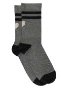 Elga Glitter Socks Grey Mp Denmark