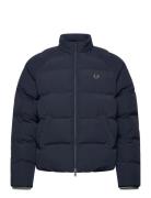 Raglan Sleeve Padded Jkt Navy Fred Perry
