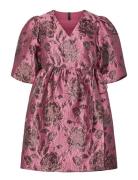 Yasmarie 2/4 Wrap Dress - D2D Pink YAS