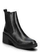 Booties - Flat - With Elastic Black ANGULUS