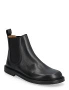 Booties - Flat - With Elastic Black ANGULUS