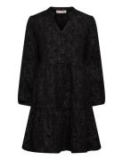 Ida Dress Black A-View