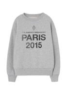 Sun Frey Bear Sweatshirt Grey THE ANIMALS OBSERVATORY