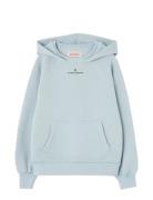 Flowers Blue Beaver Hoodie Blue THE ANIMALS OBSERVATORY