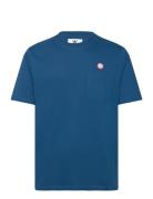 Adi Pocket Resort T-Shirt Gots Blue WOOD WOOD