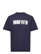 Wwasa Humaan Tshirt Navy WOOD WOOD
